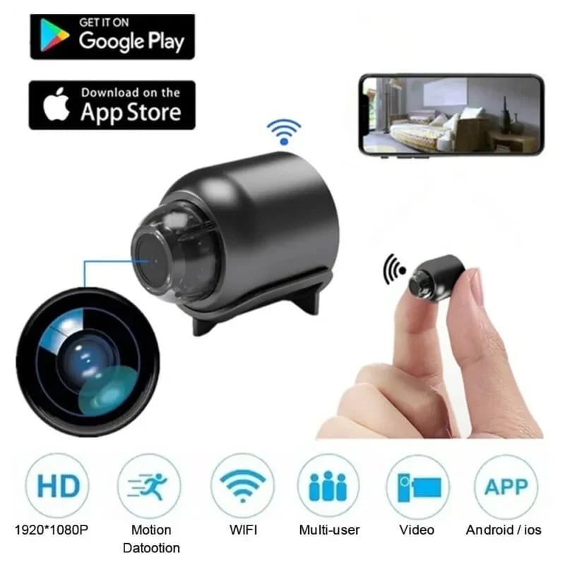 š Mini Smart Security Camera 1080P | Keep Your Home Safe Anytime, Anywhere