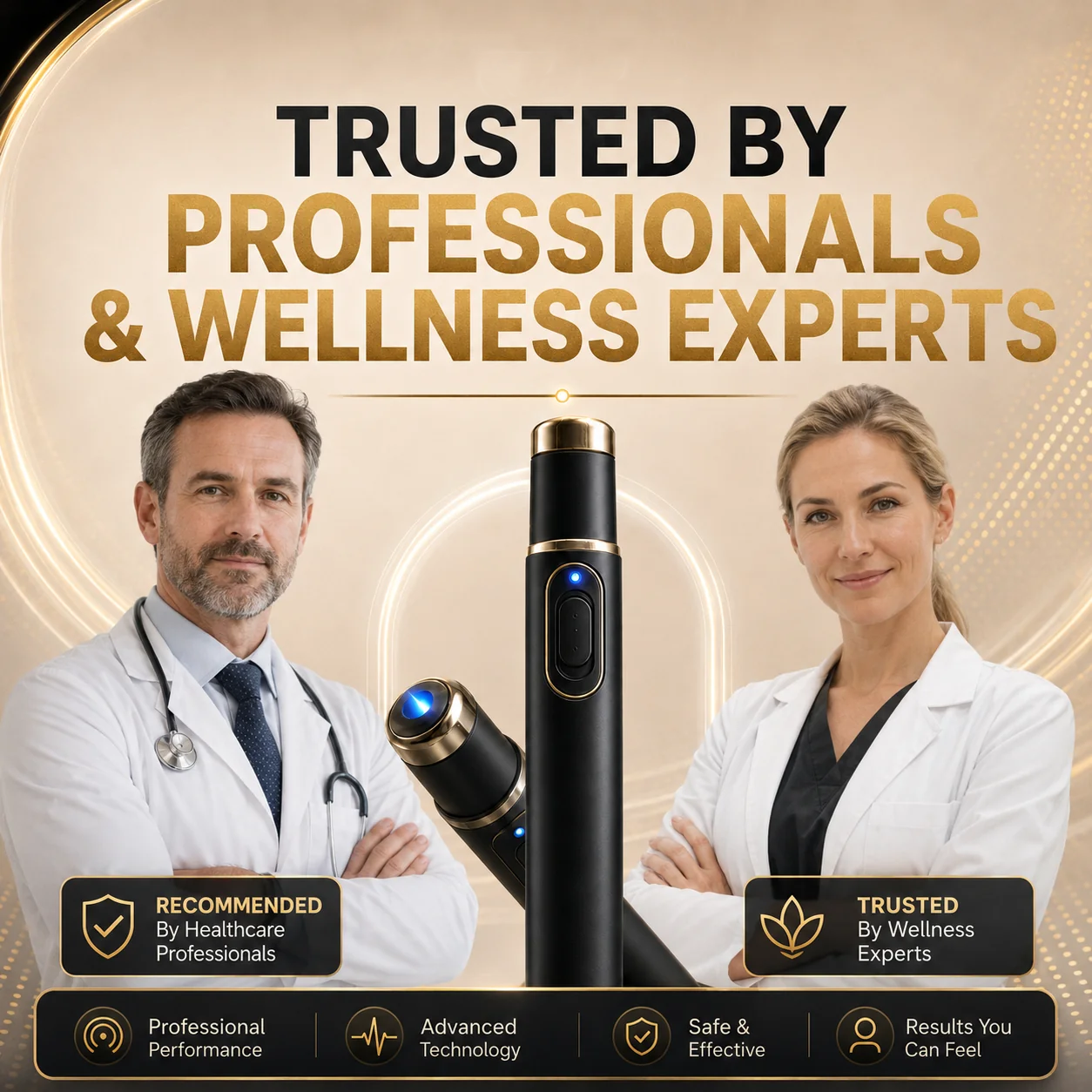 Advanced Acoustic Shockwave Therapy restores penile tissue health to enhance rise rigidity, stamina, and male performance confidence, relieving muscle pain, joint stiffness, tendon discomfort📈