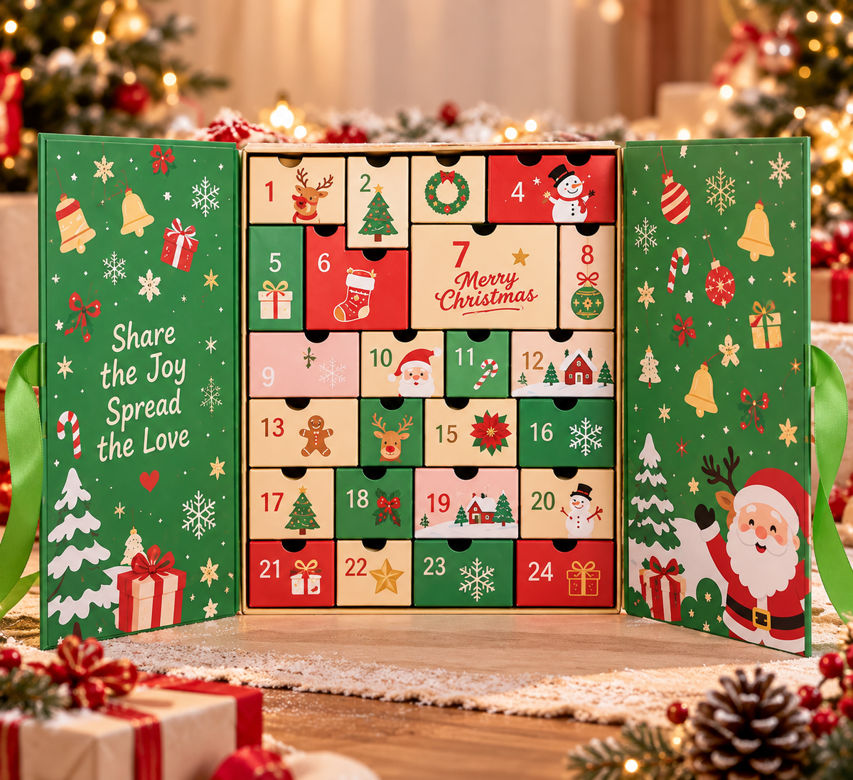 🔥 50% OFF | 🕯️ 2026 Fragrance Advent Calendar Mystery Box – 24-Day Christmas Countdown 🎄🎁 Daily Scent Surprises for Her ✨