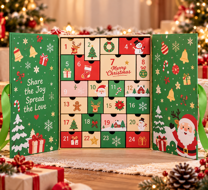 🔥 50% OFF | 🕯️ 2026 Fragrance Advent Calendar Mystery Box – 24-Day Christmas Countdown 🎄🎁 Daily Scent Surprises for Her ✨