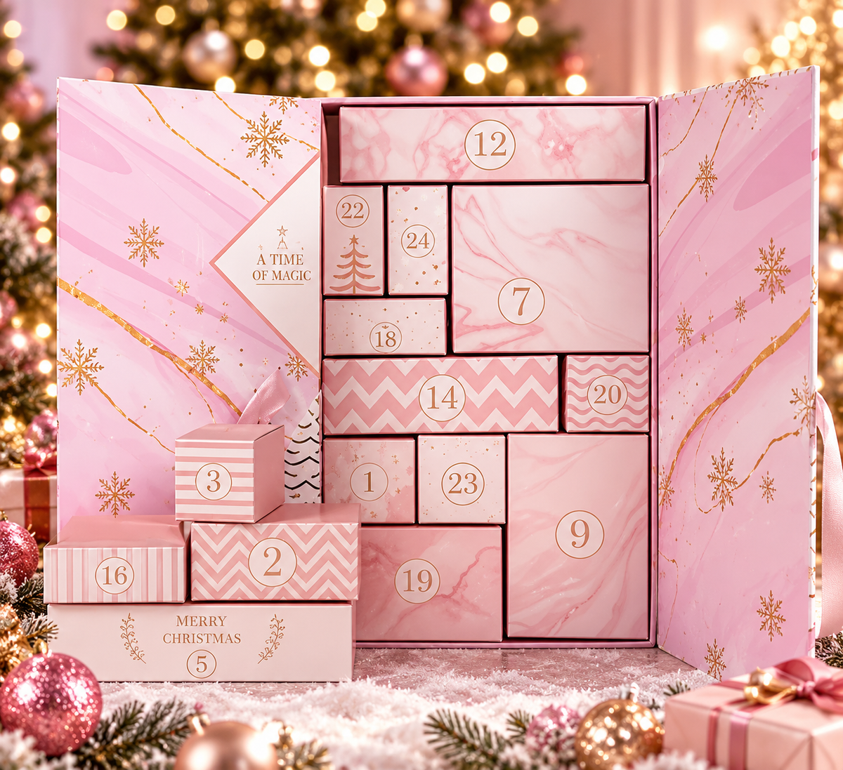 🔥 50% OFF | 🕯️ 2026 Fragrance Advent Calendar Mystery Box – 24-Day Christmas Countdown 🎄🎁 Daily Scent Surprises for Her ✨