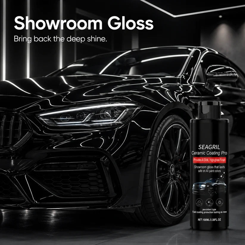 Nano Instant Ceramic Coating Professional Edition - Premium Car Care - Instantly delivers a mirror-like shine and protects the paintwork