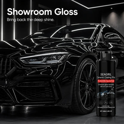 Nano Instant Ceramic Coating Professional Edition - Premium Car Care - Instantly delivers a mirror-like shine and protects the paintwork