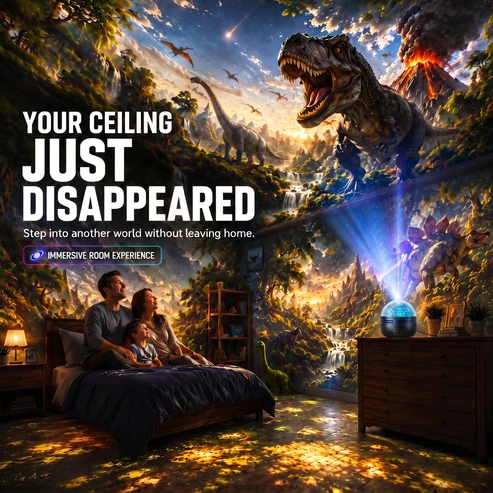 🌌 SEAGRIL® Smart 5D Galaxy Projector | Turn Your Room Into A Dreamy Universe