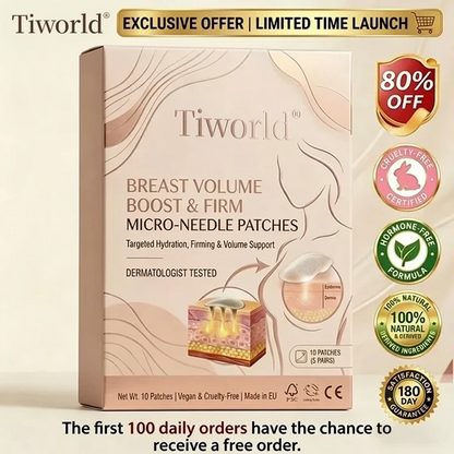 🔥🔥Tiworld® 💃Targeted Breast Enhancement Advanced Nano Microneedle Patch✨