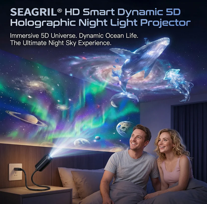 🔥Last day 70%off丨SEAGRIL® Night Light Projector - Smart Holographic Star Projector🌠