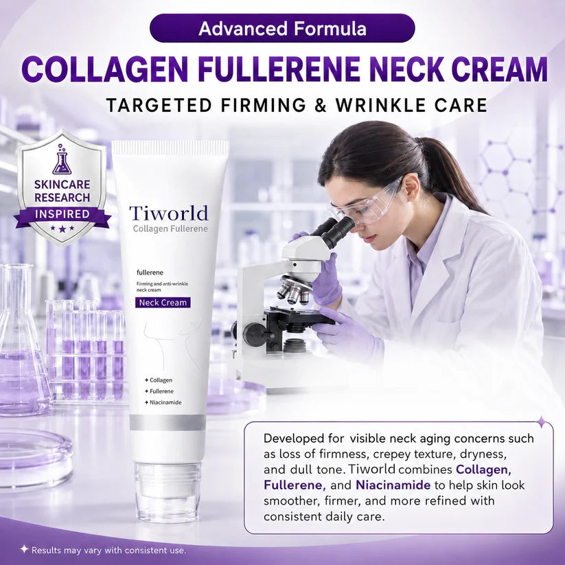 🧠👩‍🔬Tiworld All-Over Firming Cream – FDA-Compliant Formula For Face, Neck & Body – Smooth, Tighten & Brighten – 70% OFF + 🎁 Free Derma Roller Today