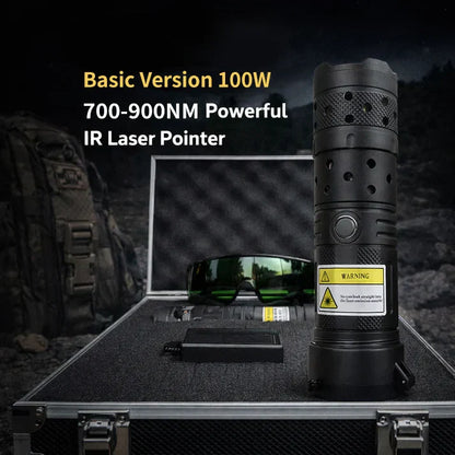 🔥2026 New Design 120W 900-1100NM Powerful IR Laser Pointer