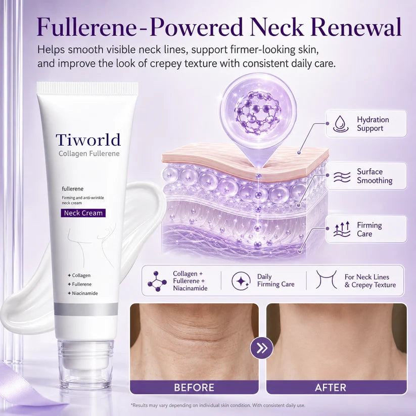 🧠👩‍🔬Tiworld All-Over Firming Cream – FDA-Compliant Formula For Face, Neck & Body – Smooth, Tighten & Brighten – 70% OFF + 🎁 Free Derma Roller Today