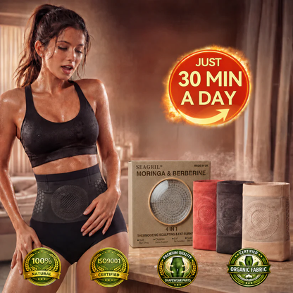 Moringa & Berberine 4-In-1 Sculpting & Fat-Burn Shorts 💖3-pack