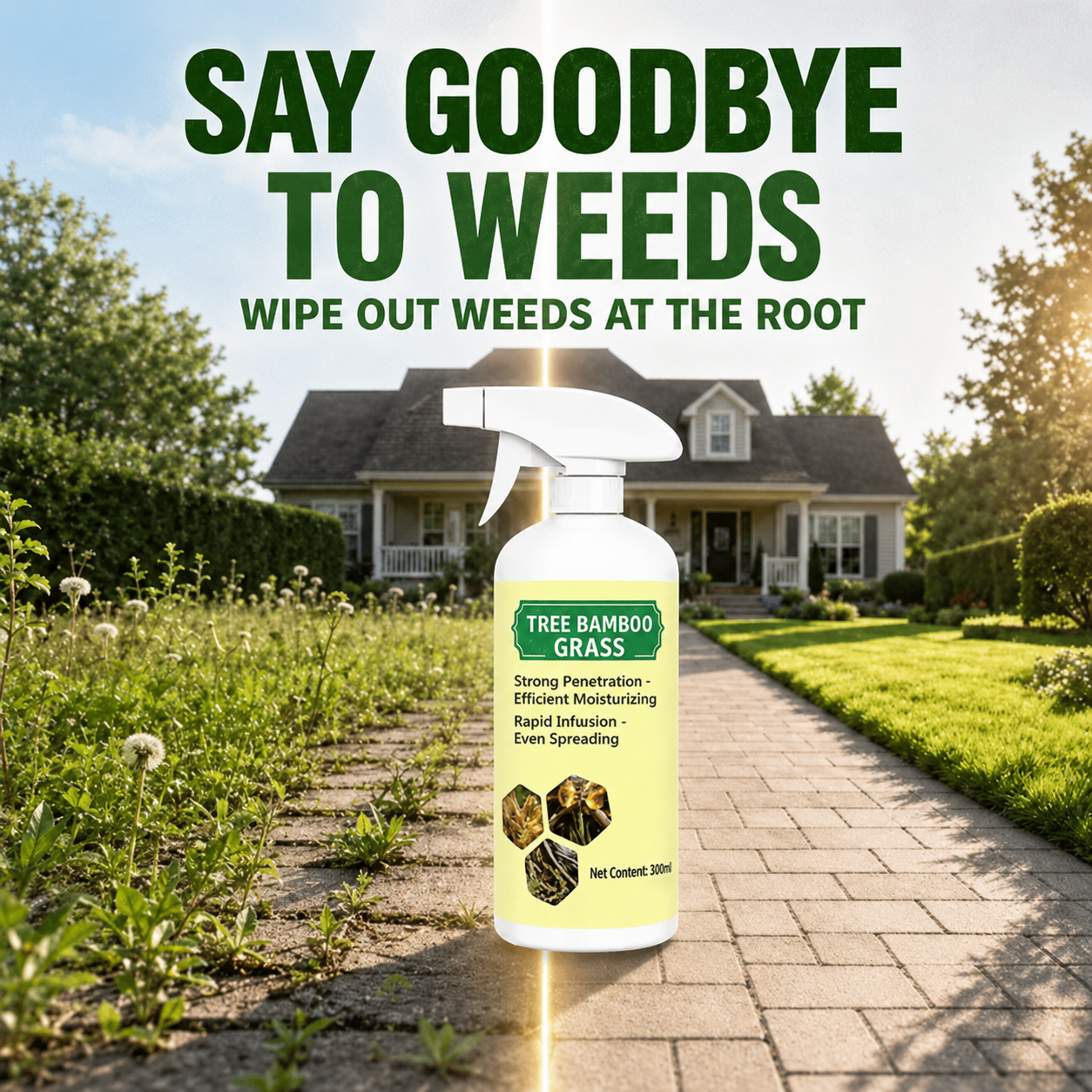 🔥2026 SALE - Fast-Acting Natural Weed & Grass Killer Spray✨