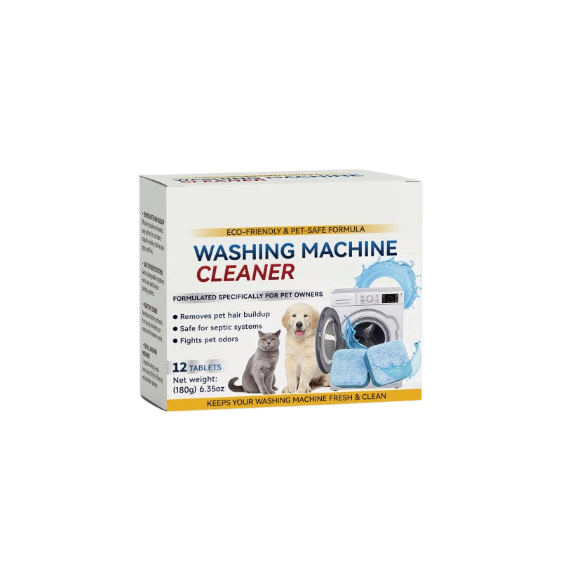🔥 Powerful Washer Deep Cleaner Tablets – Eliminate Hidden Bacteria & Bad Smells Fast