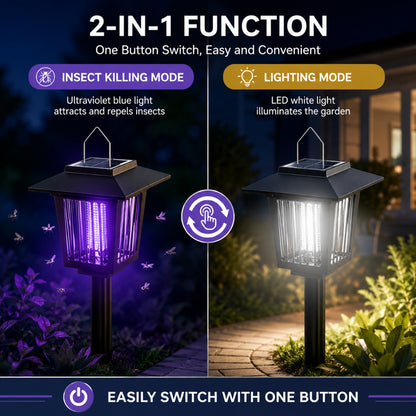 🔥LAST DAY 50% OFF 🔥Solar Bug SEAGRIL™ Outdoor Indoor Waterproof Mosquito Killer Lamp