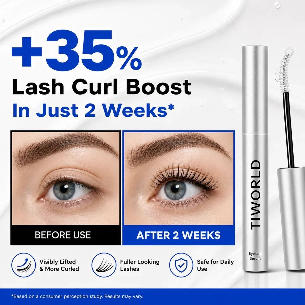 Tiworld® Waterproof Fibre Mascara💧  – Volume & Length without Clumping for Dramatic Moments