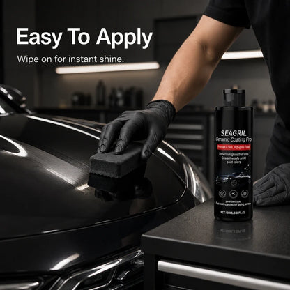 Nano Instant Ceramic Coating Professional Edition - Premium Car Care - Instantly delivers a mirror-like shine and protects the paintwork