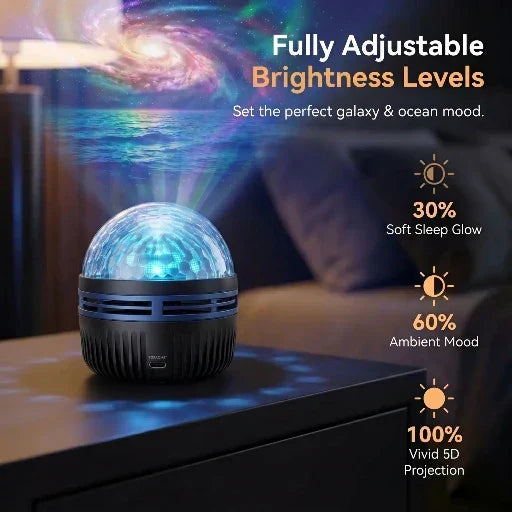 Official Store | 💖🎁SEAGRIL® 360° Smart Holographic Starry Sky Projector (HD Smart Dynamic 5D)