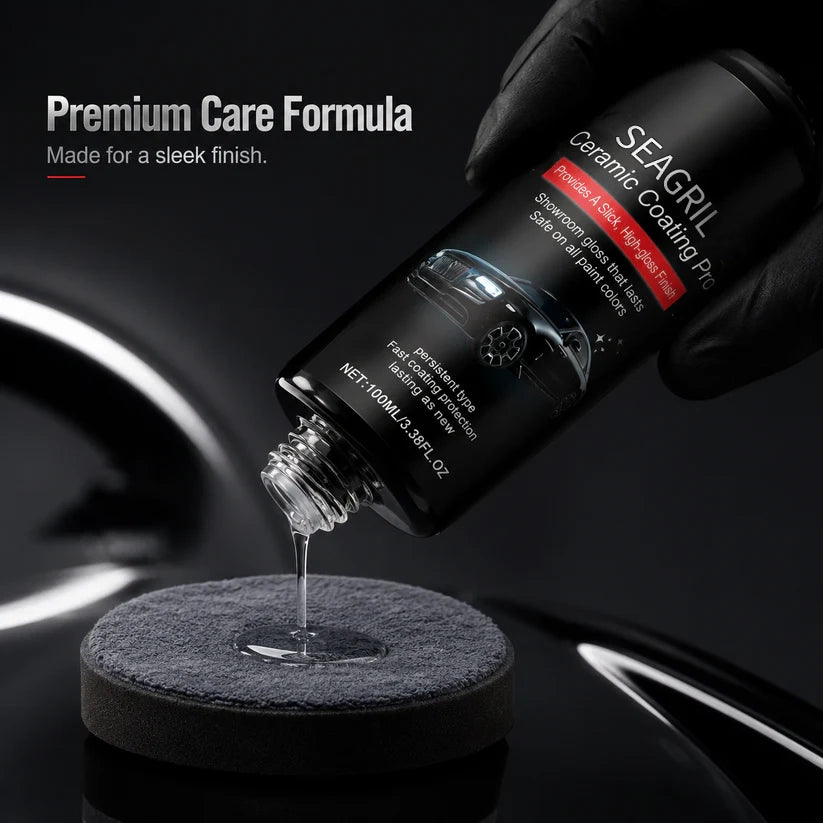 Nano Instant Ceramic Coating Professional Edition - Premium Car Care - Instantly delivers a mirror-like shine and protects the paintwork
