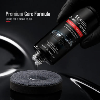Nano Instant Ceramic Coating Professional Edition - Premium Car Care - Instantly delivers a mirror-like shine and protects the paintwork