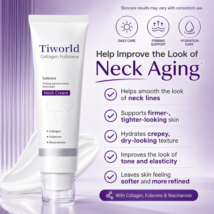 🧠👩‍🔬Tiworld All-Over Firming Cream – FDA-Compliant Formula For Face, Neck & Body – Smooth, Tighten & Brighten – 70% OFF + 🎁 Free Derma Roller Today