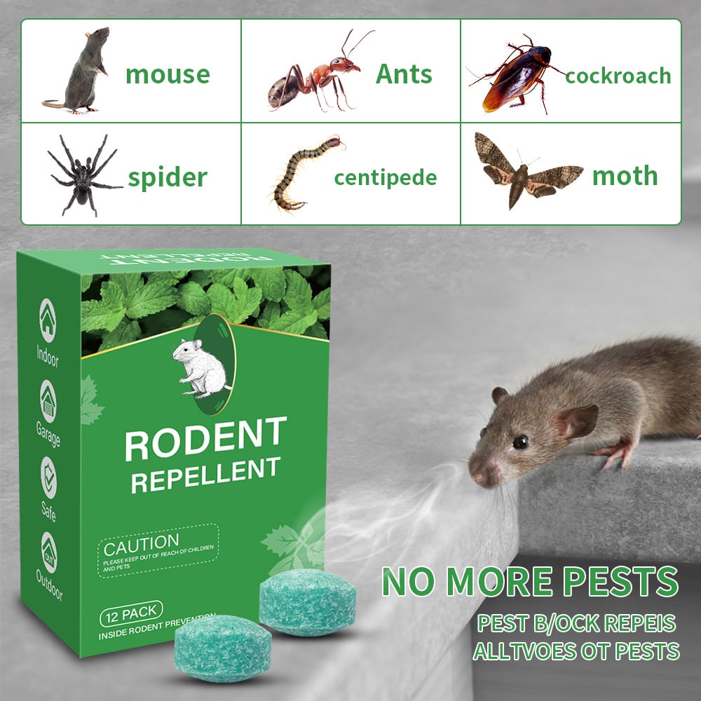 ⚡12- Pack Popular Natural Rodent Repellent Balls