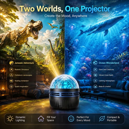 🌌 SEAGRIL® Smart 5D Galaxy Projector | Turn Your Room Into A Dreamy Universe