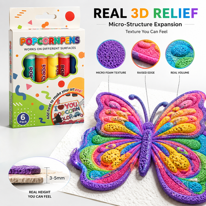 Save 50% by ordering today 3D Relief Art Pen – Turn Flat Drawings Into Touchable 3D Art✨