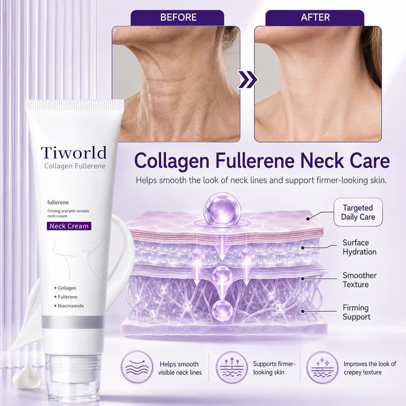 🧠👩‍🔬Tiworld All-Over Firming Cream – FDA-Compliant Formula For Face, Neck & Body – Smooth, Tighten & Brighten – 70% OFF + 🎁 Free Derma Roller Today