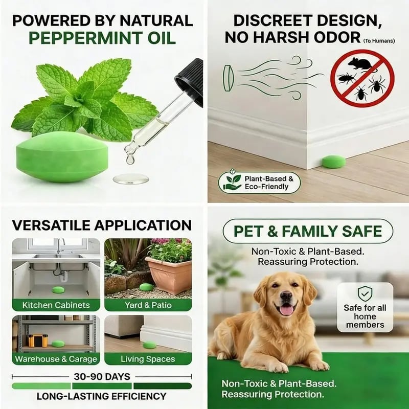 ⚡12- Pack Popular Natural Rodent Repellent Balls