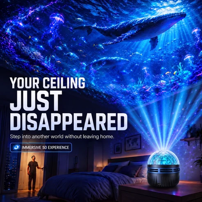 🌌 SEAGRIL® Smart 5D Galaxy Projector | Turn Your Room Into A Dreamy Universe
