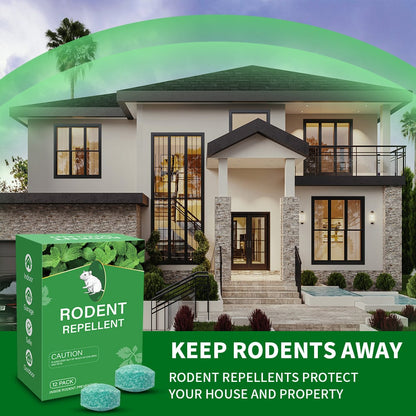 ⚡12- Pack Popular Natural Rodent Repellent Balls