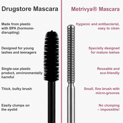 Tiworld® Waterproof Fibre Mascara💧  – Volume & Length without Clumping for Dramatic Moments