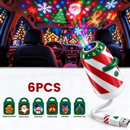 🎅Merry Ride Christmas Car Projector Light