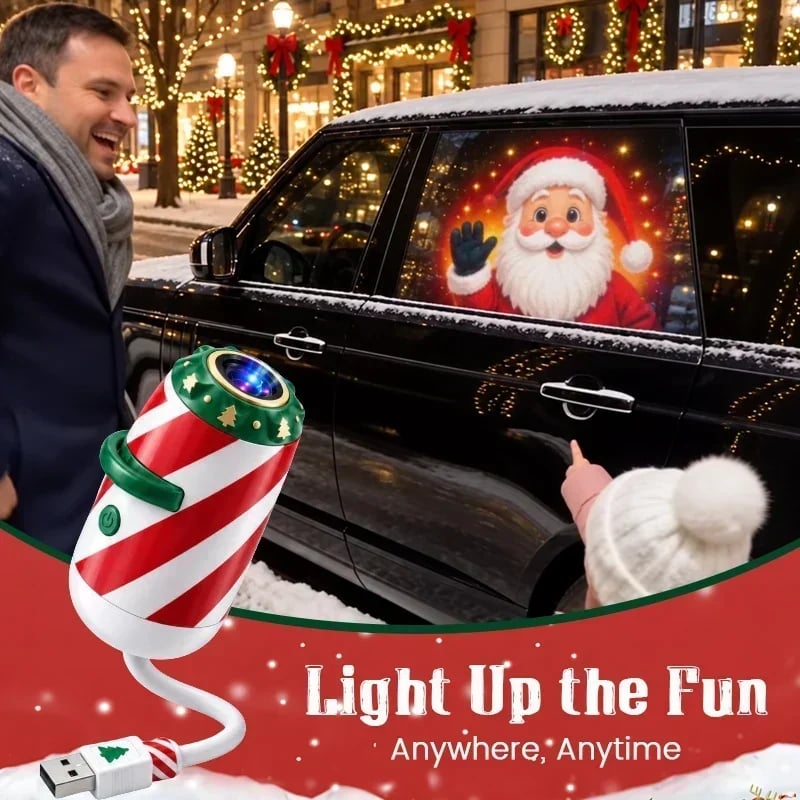 🎅Merry Ride Christmas Car Projector Light