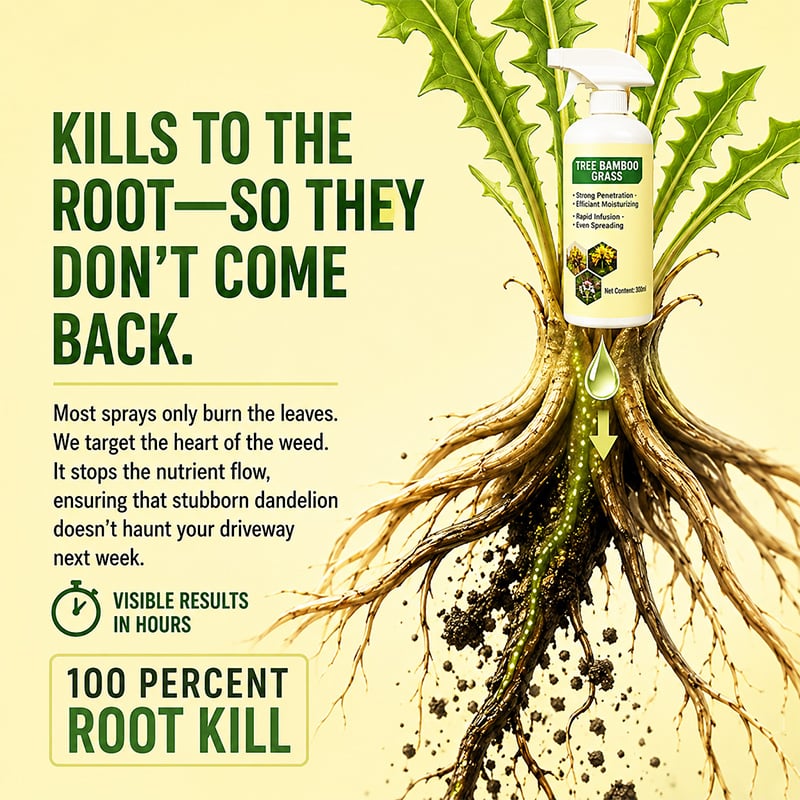 🔥2026 SALE - Fast-Acting Natural Weed & Grass Killer Spray✨