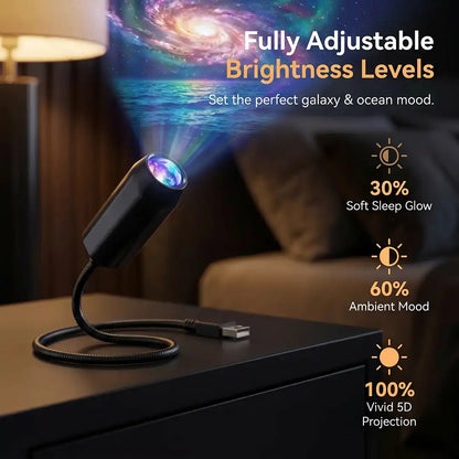 🔥Last day 70%off丨SEAGRIL® Night Light Projector - Smart Holographic Star Projector🌠