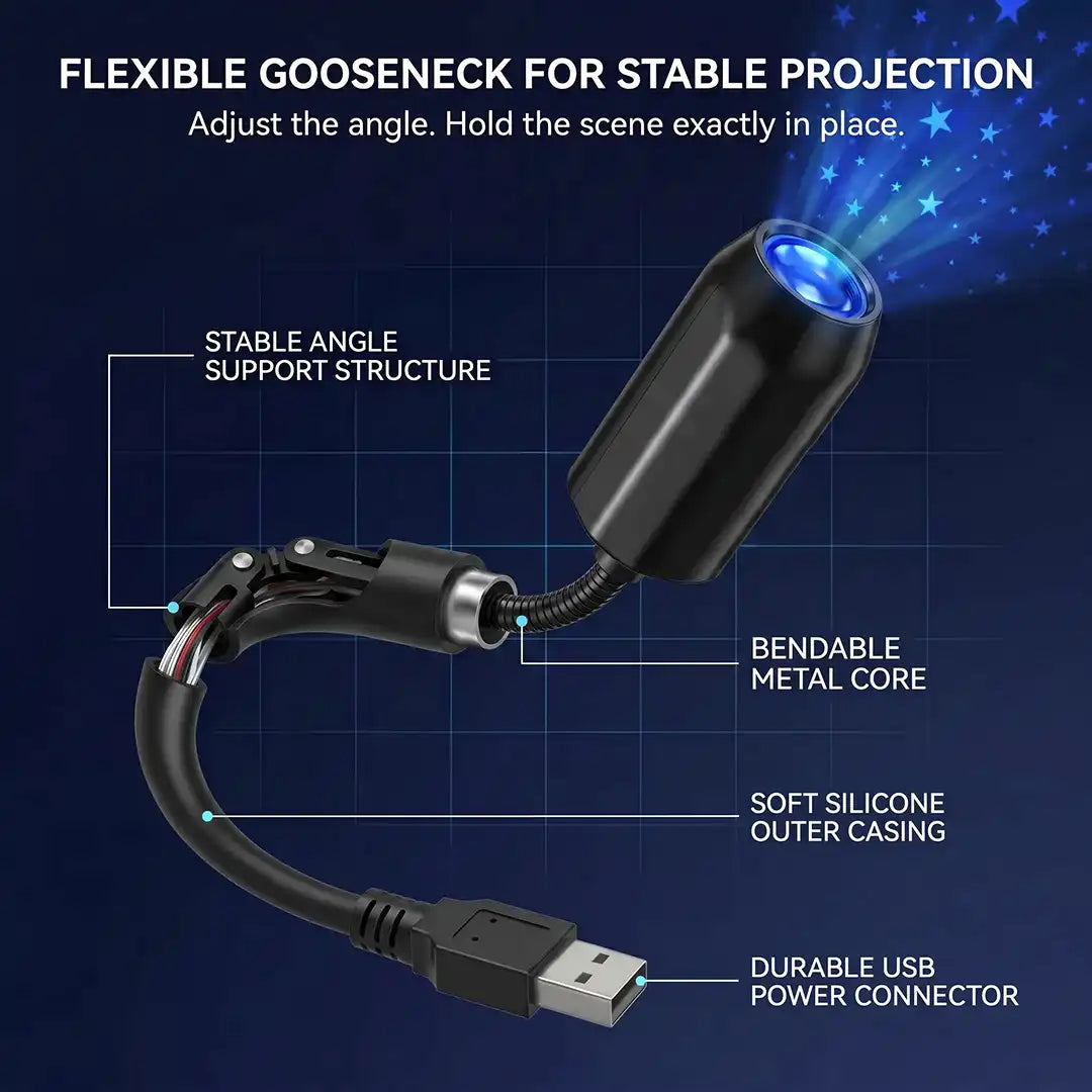 🔥Last day 70%off丨SEAGRIL® Night Light Projector - Smart Holographic Star Projector🌠