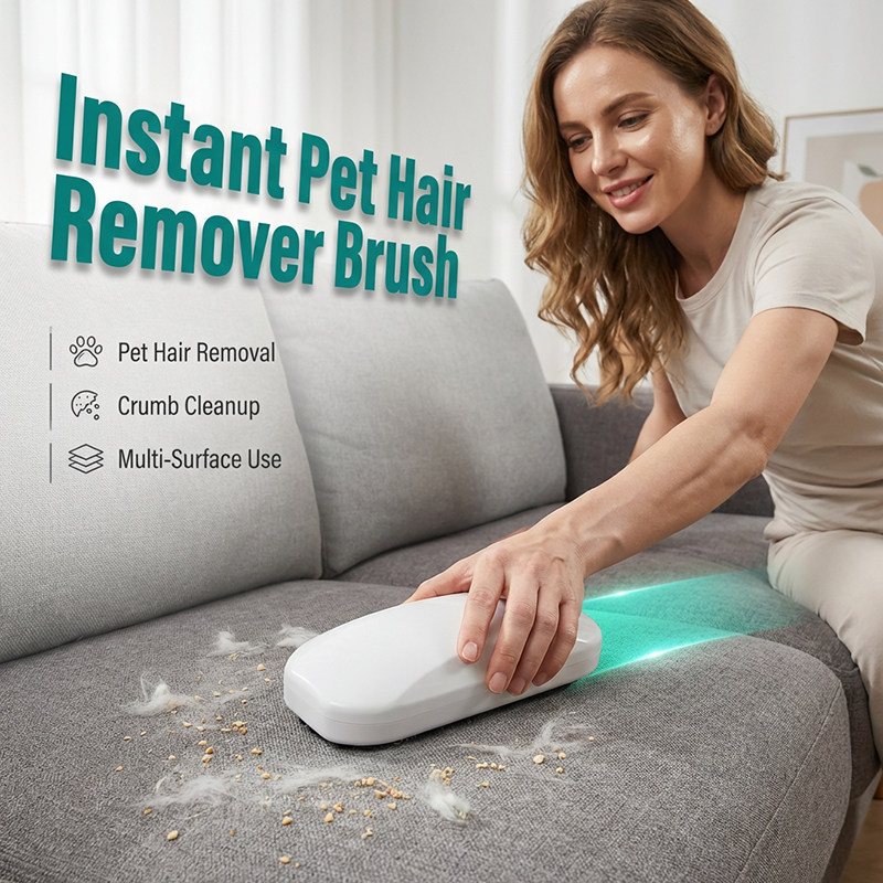 🔥Limited Time Promotion 50% OFF🔥Portable Pet Hair & Crumb Remover Brush