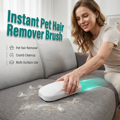🔥Limited Time Promotion 50% OFF🔥Portable Pet Hair & Crumb Remover Brush