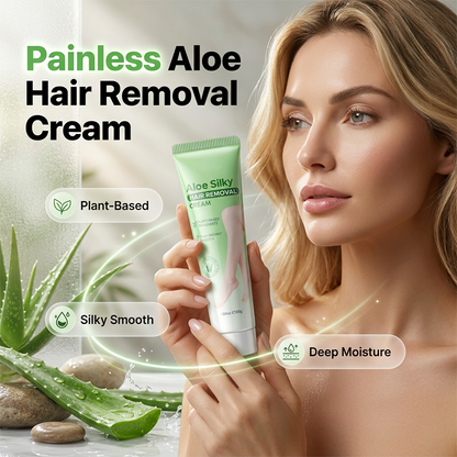 🔥Buy 1 Get 1 Free🎁Gentle Aloe Vera Hair Removal Cream💖