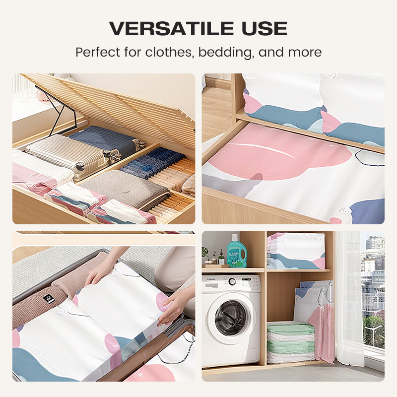 💥Last Day Buy 2 Get 1 Free💗No-Pump 3D Vacuum Storage Bags🧳📦💨