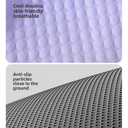 Pet Cooling Mat for Dogs & Cats 🐾  Naturally Cool Ice-Silk Pad • Breathable, Washable & Soft 🌿  For Floors, Sofas & Car Travel • Multiple Sizes • Gradient Colours ☀️🐶🐱